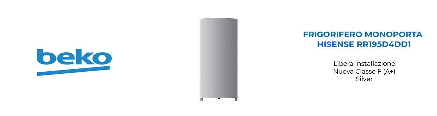 Frigorifero Libera Installazione Monoporta Hi Sense RR195D4DD1